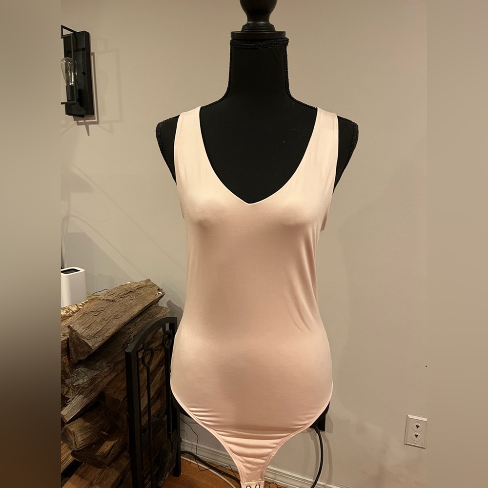 Express Body Contour Thong Bodysuit